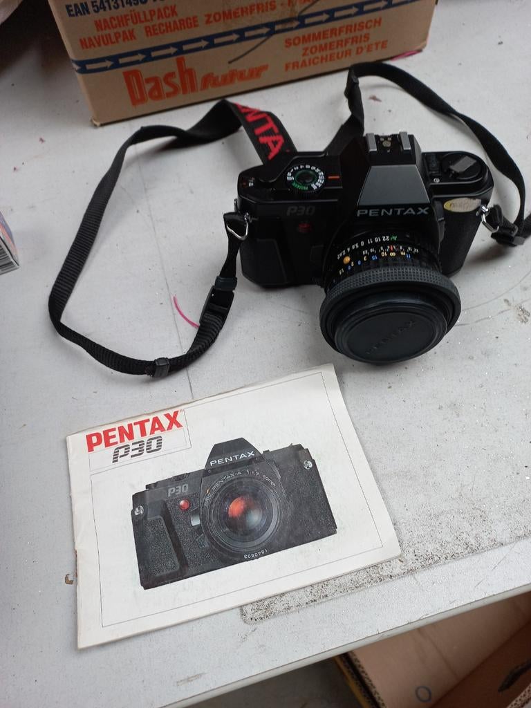Pentax P30 Spiegelreflexcamera - Analoog, Ophalen of Verzenden, Gebruikt, Spiegelreflex, Pentax