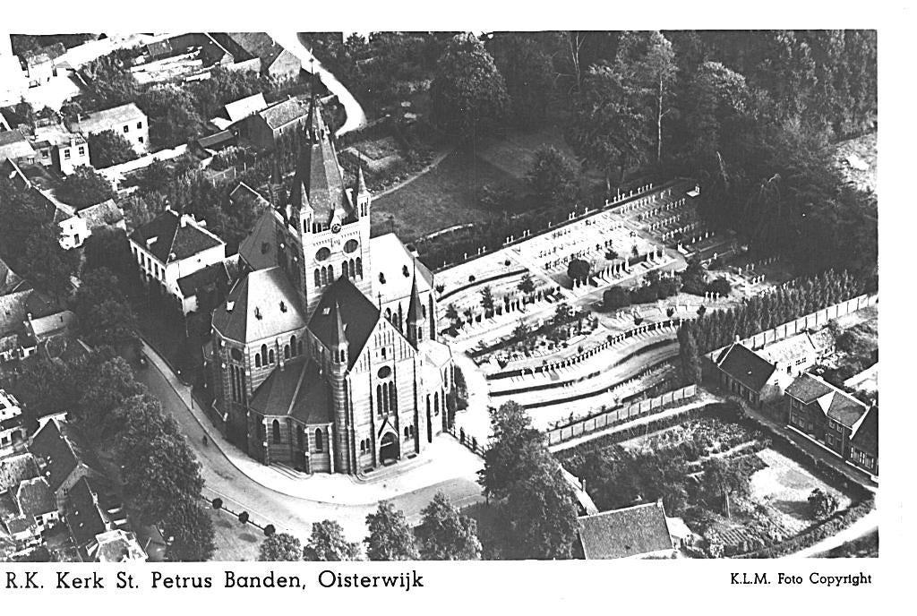 965093 Oisterwijk 1949 RK Kerk S Petrus Banden Onbeschreven, Ophalen of Verzenden, 1940 tot 1960, Ongelopen, Noord-Brabant