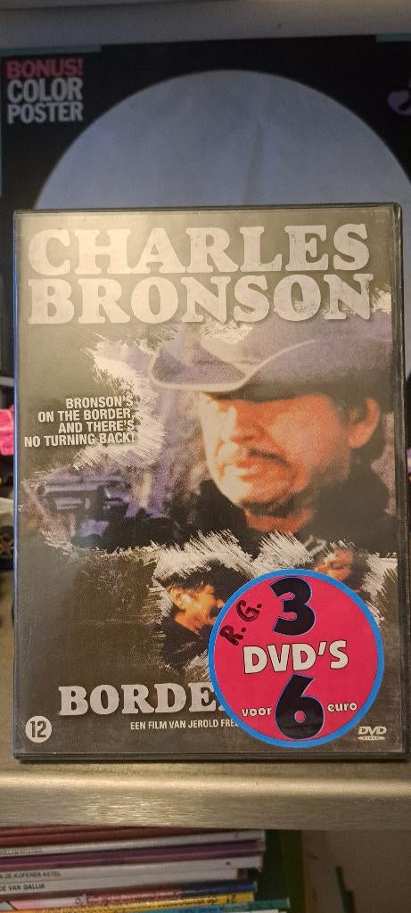 dvd Borderline-Charles Bronson (Z246-29), Alle leeftijden, Ophalen of Verzenden, Zo goed als nieuw
