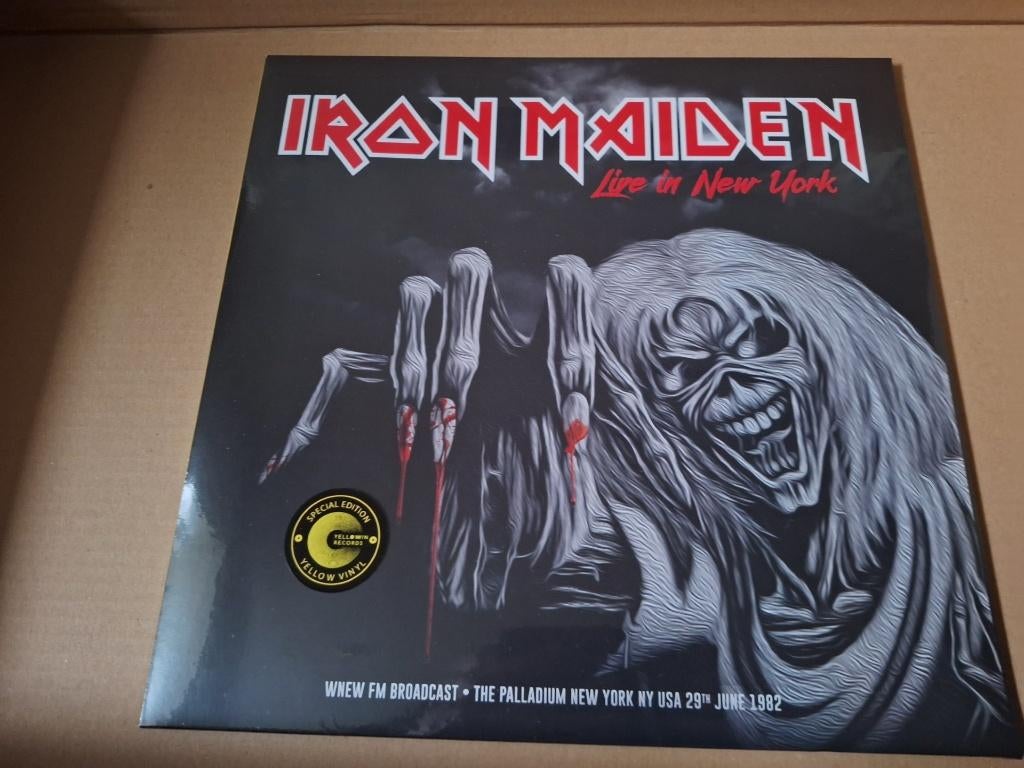 Iron Maiden live in New York, Ophalen of Verzenden, Nieuw in verpakking
