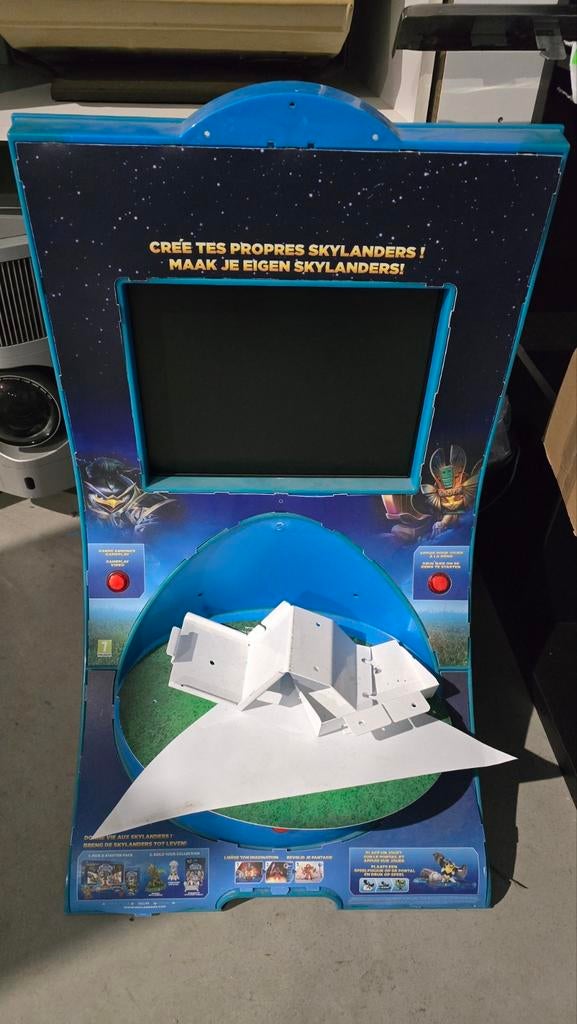 Zeldzame Skylanders Winkeldisplay met LCD, Ophalen, Gebruikt