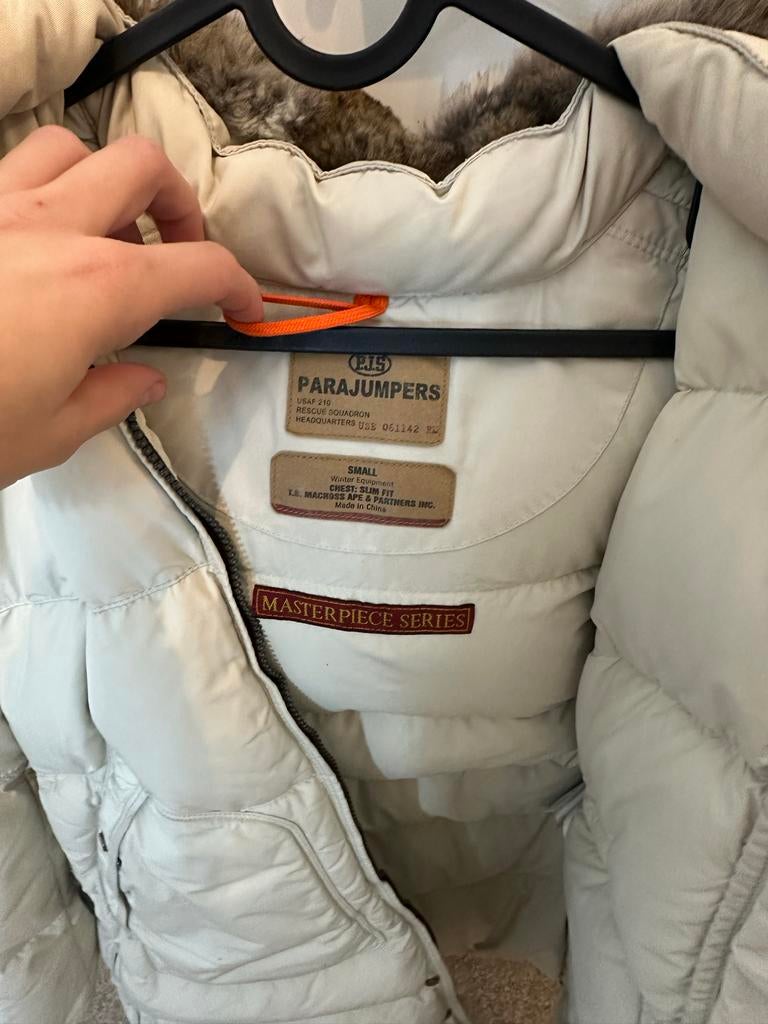 Parajumper Jas Maat S - Perfect voor de Winter!, Ophalen of Verzenden, Zo goed als nieuw, Maat 36 (S), Beige