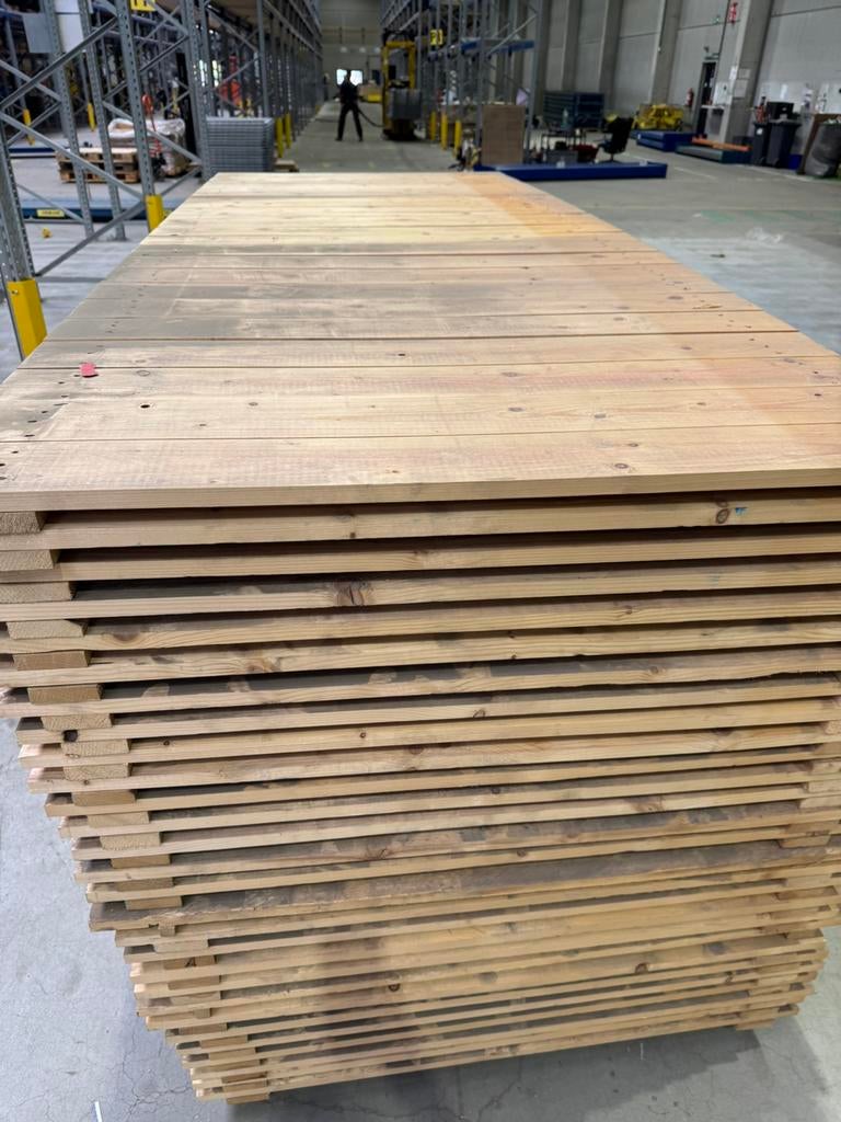 Mooie partijen  Palletstellingen 1100 diep!, Ophalen