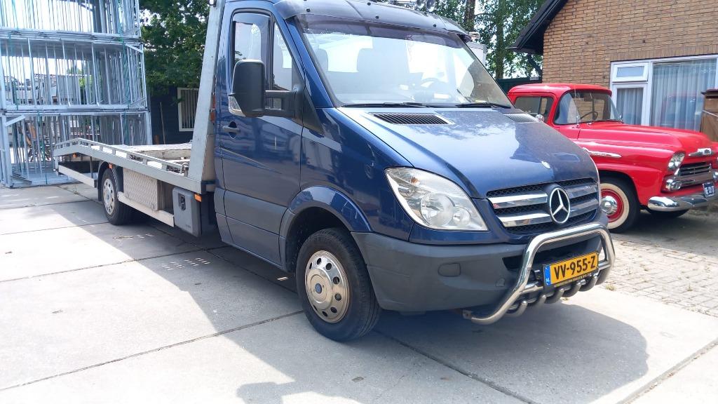 Mercedes-Benz Mercedes Sprinter 2007 oprijwagen 0626604113, Auto's, Zwart, Mercedes-Benz, Bedrijf, 2170 kg