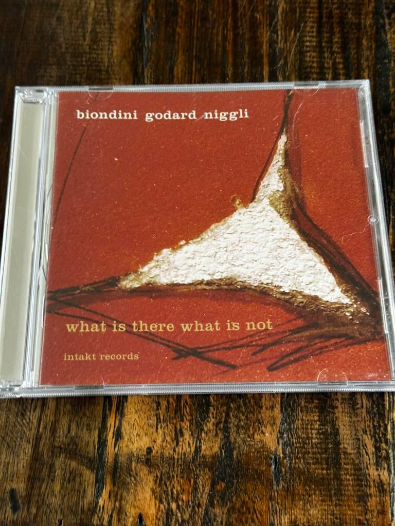 Biondini Godard Niggli  ,What is there what is not, Cd's en Dvd's, Ophalen of Verzenden, 1980 tot heden, Zo goed als nieuw, Jazz
