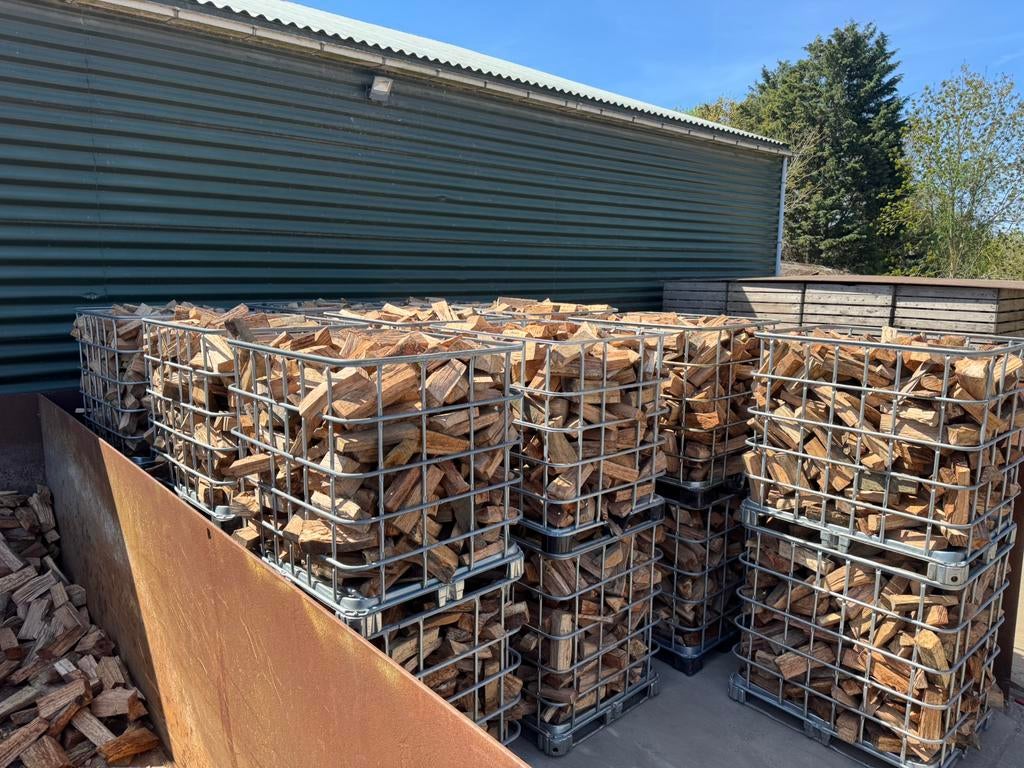 Eiken beuken haardhout brandhout ofyr bbq plancha vuurkorf, Tuin en Terras, 6 m³ of meer, Ophalen of Verzenden, Beukenhout, Blokken