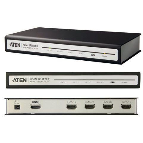 ATEN VS184 4-Port HDMI Splitter, Verzenden, Gebruikt
