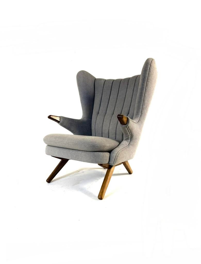 Svend Skipper model 91, Skippers Møbler ‘60, Huis en Inrichting, Fauteuils, Zo goed als nieuw, Hout, Stof, 50 tot 75 cm, 75 tot 100 cm
