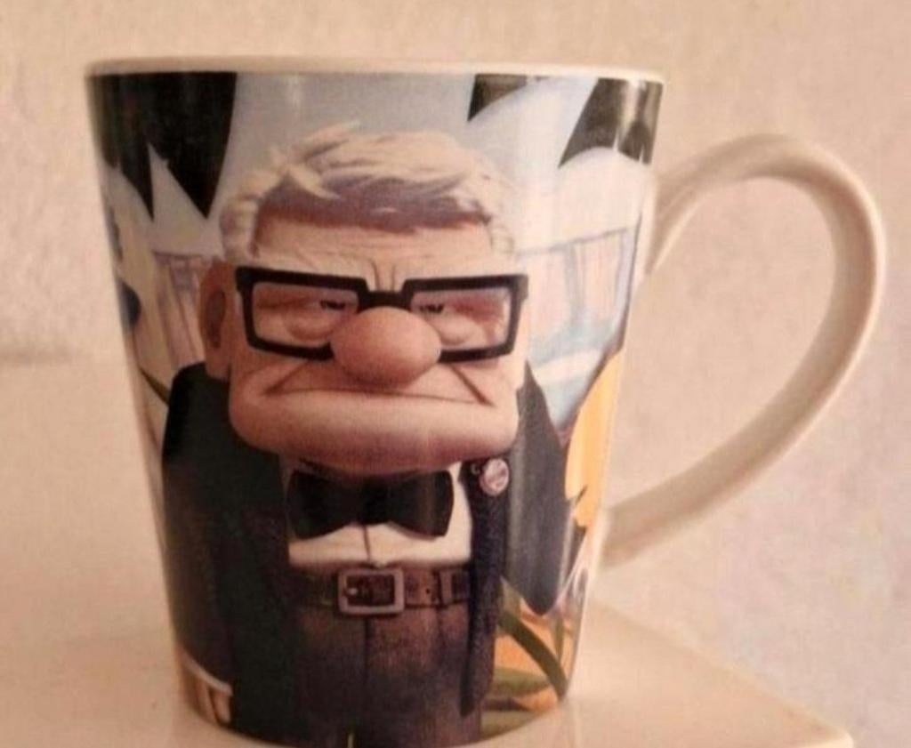 Beker Pixar UP, Ophalen of Verzenden, Zo goed als nieuw, Overige stijlen, Kop(pen) en/of Schotel(s)
