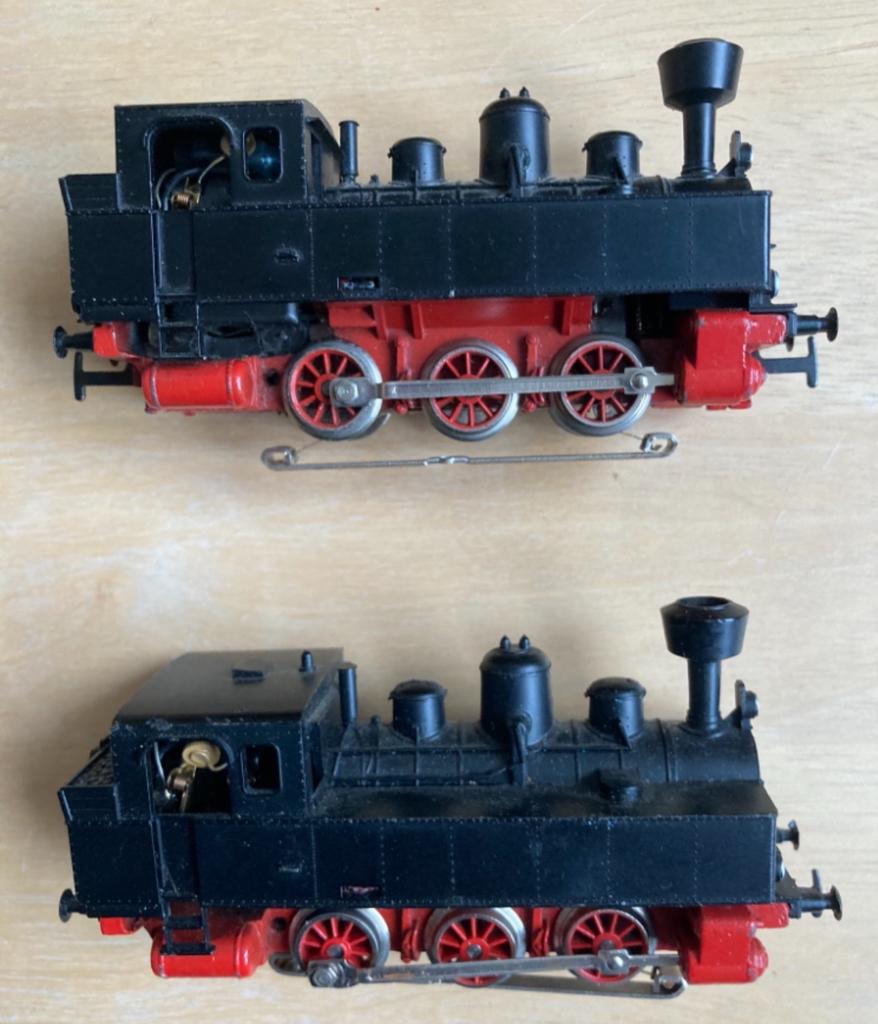 Marklin 3090 Tenderlocomotieven - Analoog - Set van 2, Hobby en Vrije tijd, Modeltreinen | H0, Wisselstroom, Gebruikt, Locomotief