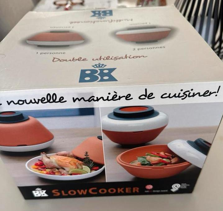 BK Slow Cooker - Aardewerken Stoofpot, Ophalen of Verzenden, Vaatwasmachinebestendig, Gebruikt