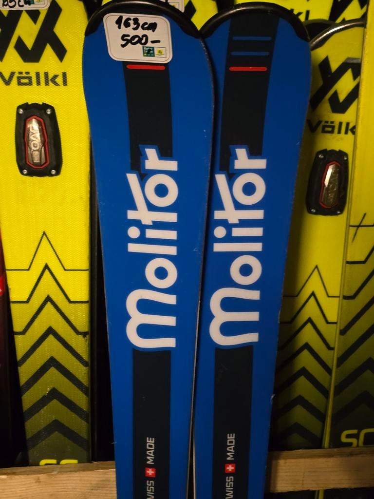 163cm MOLITOR PREMIUM PERFORM STOCKLI GEMAAKT, Sport en Fitness, Skiën en Langlaufen, Zo goed als nieuw, Ski's, Skiën, Overige merken