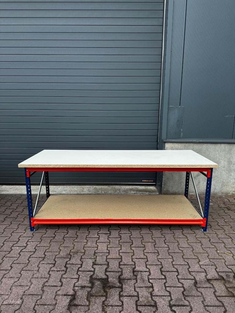 Werkbank / Werktafel / Inpaktafel - Laag model!, Doe-het-zelf en Verbouw, Ophalen, Zo goed als nieuw, 170 cm of meer, Inklapbaar
