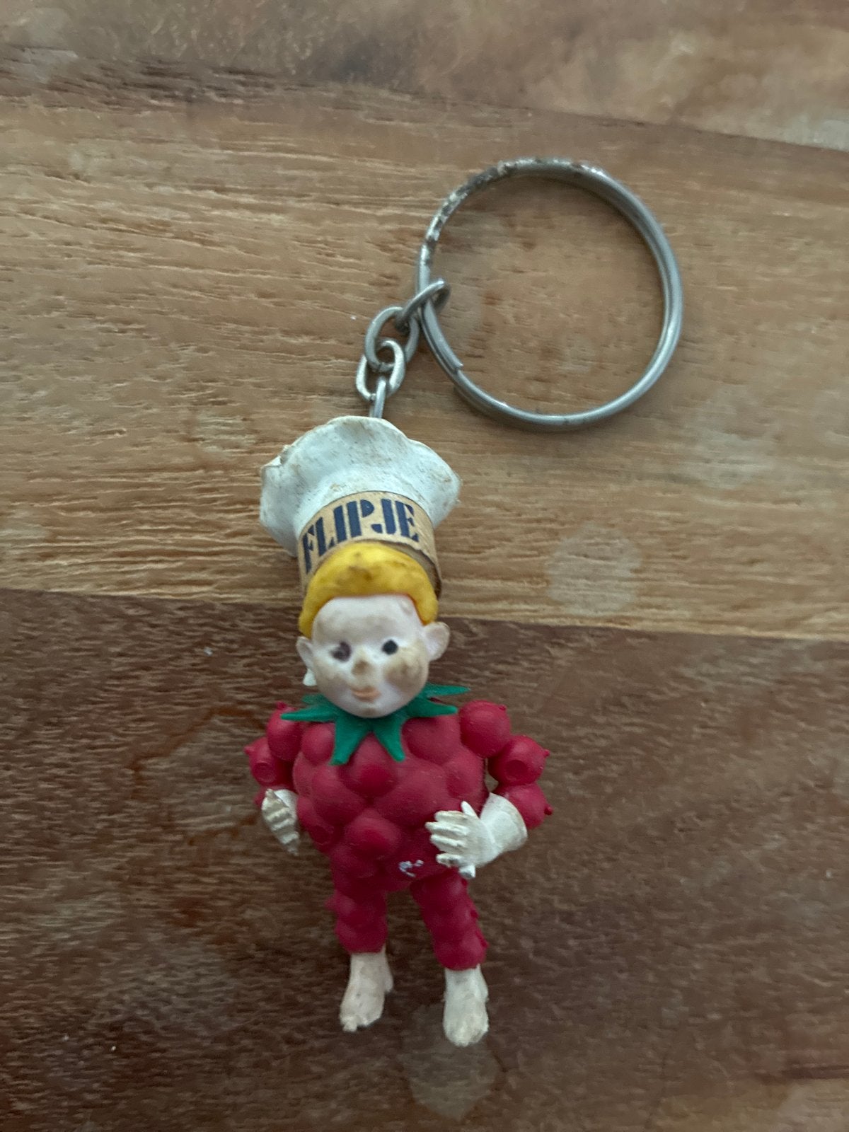 Vintage Flipje Tiel sleutelhanger, Ophalen, Gebruikt