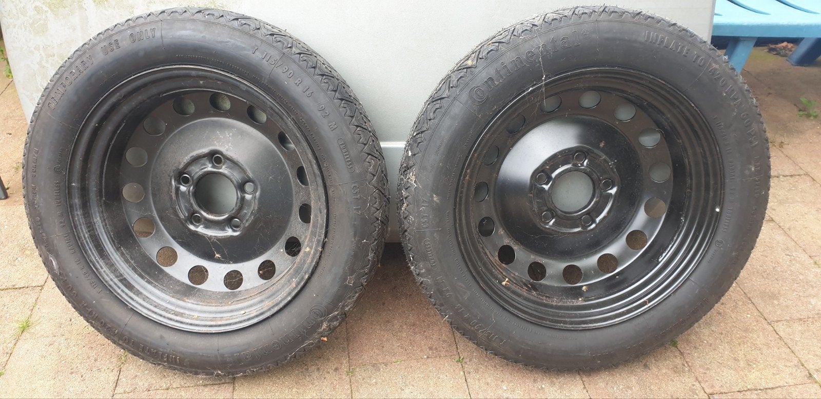 Thuiskomer Continental T115/90 R16 9, Ophalen, Gebruikt