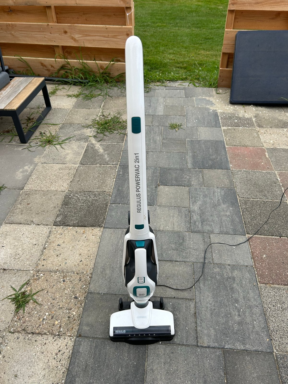 Leifheit Regulus PowerVac 2in1 Draadloze Stofzuiger + Kruime, Witgoed en Apparatuur, Stofzuigers, Gebruikt, Steelstofzuiger, Overige merken