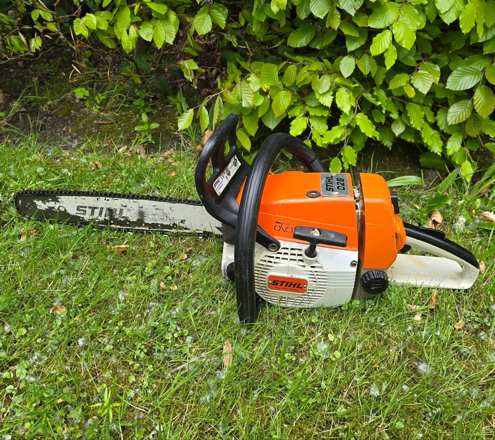 Stihl 026 professionele kettingzaag, Tuin en Terras, Hand-tuingereedschap, Ophalen of Verzenden, Gebruikt, Stihl