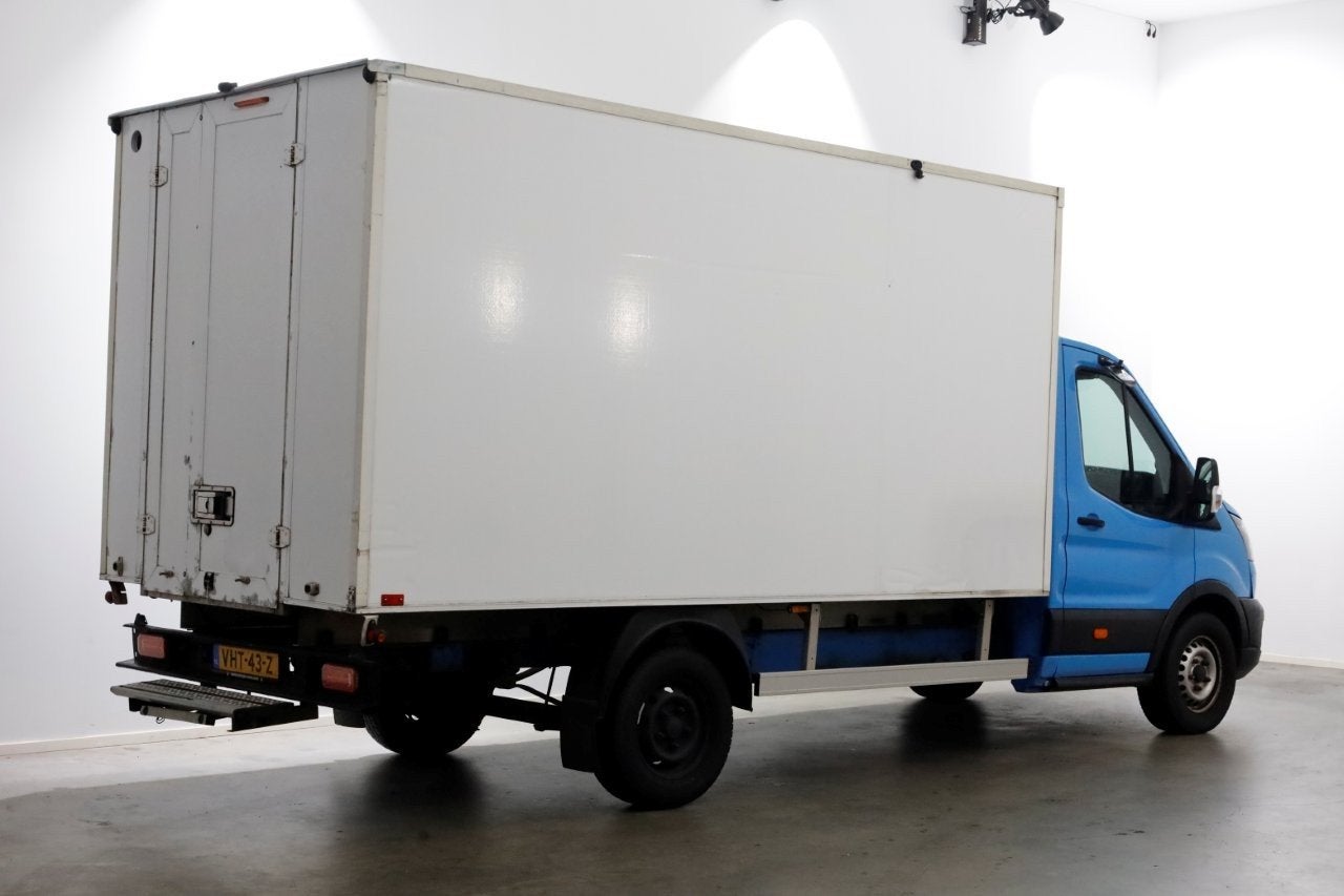 Ford Transit 350 2.0 TDCI 130pk E6 Bakwagen met achterdeuren, Voorwielaandrijving, Dealer onderhouden, 15 km/l, Euro 6