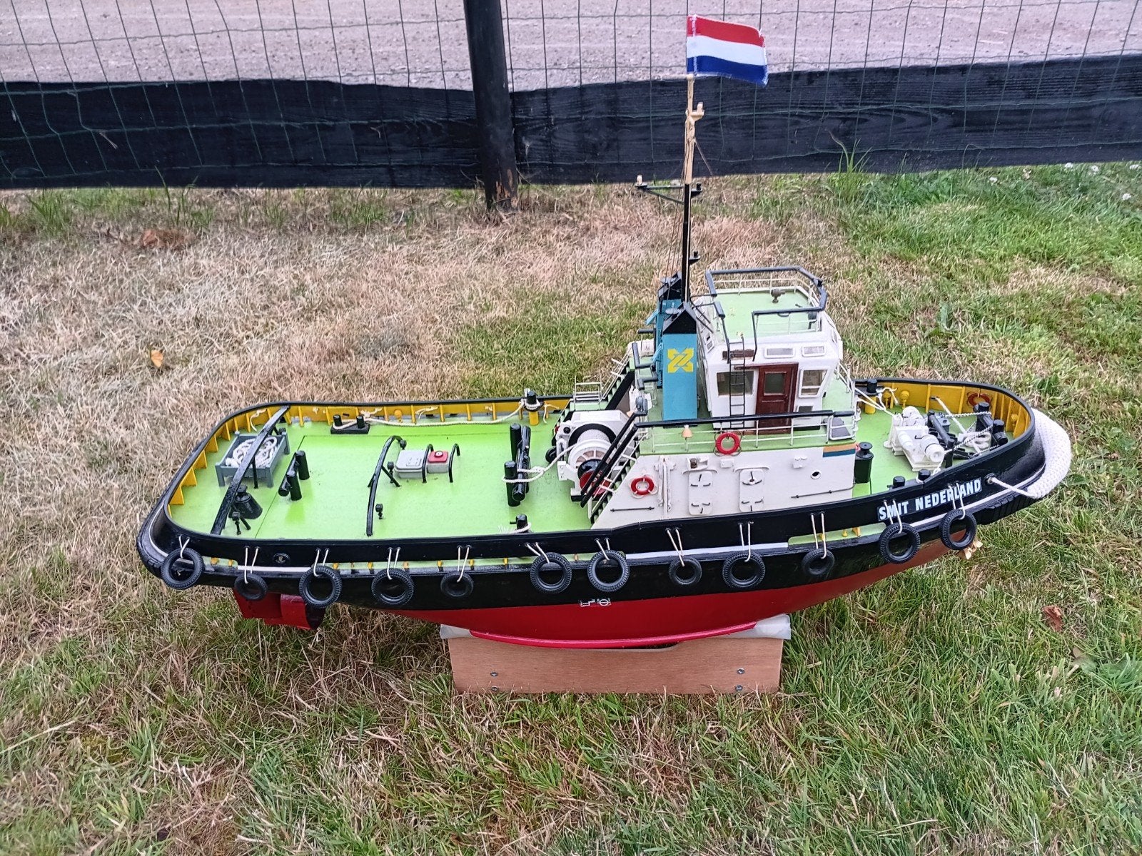 Prachtig Smit Nederland sleepboot, verlichtingen, rc varend, Ophalen