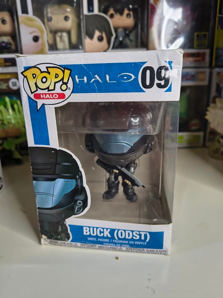 Funko Pop! Halo 09 Buck (ODST) - Nieuw in doos, Ophalen of Verzenden