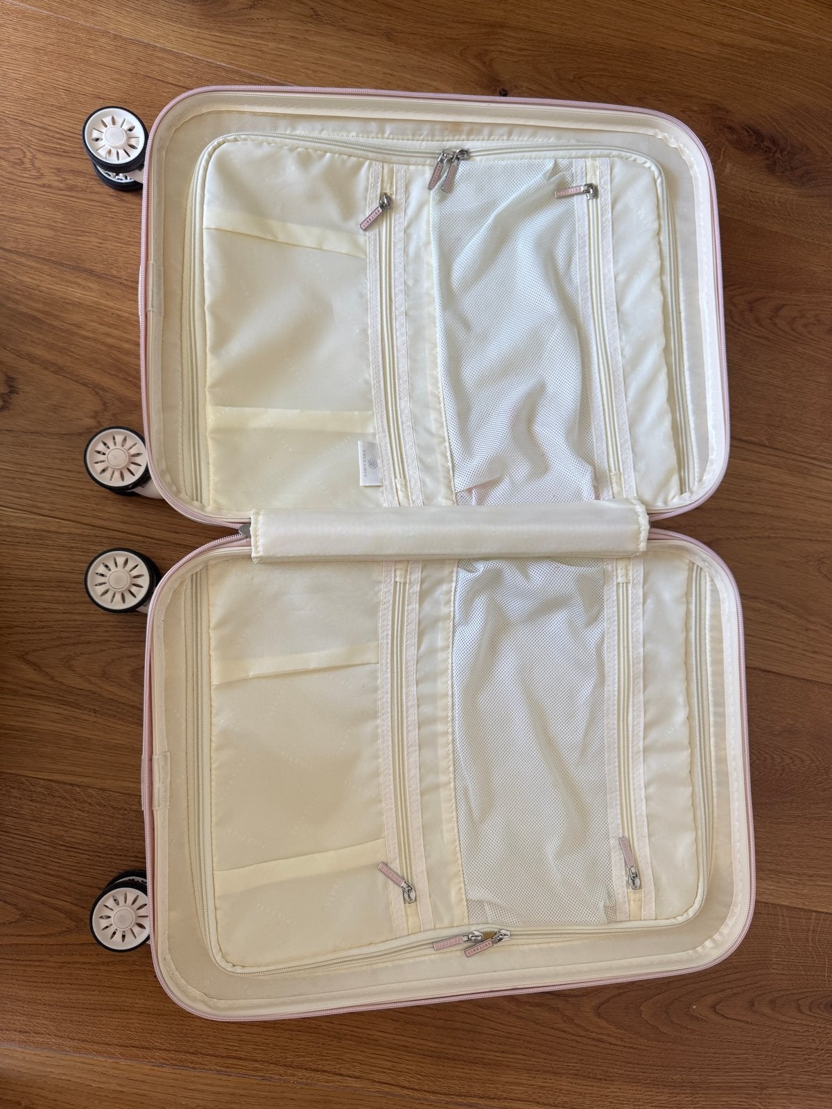 Suitsuit koffer S 55x35x20 cm Pink Dust, Ophalen, Gebruikt, 50 tot 60 cm, Hard kunststof