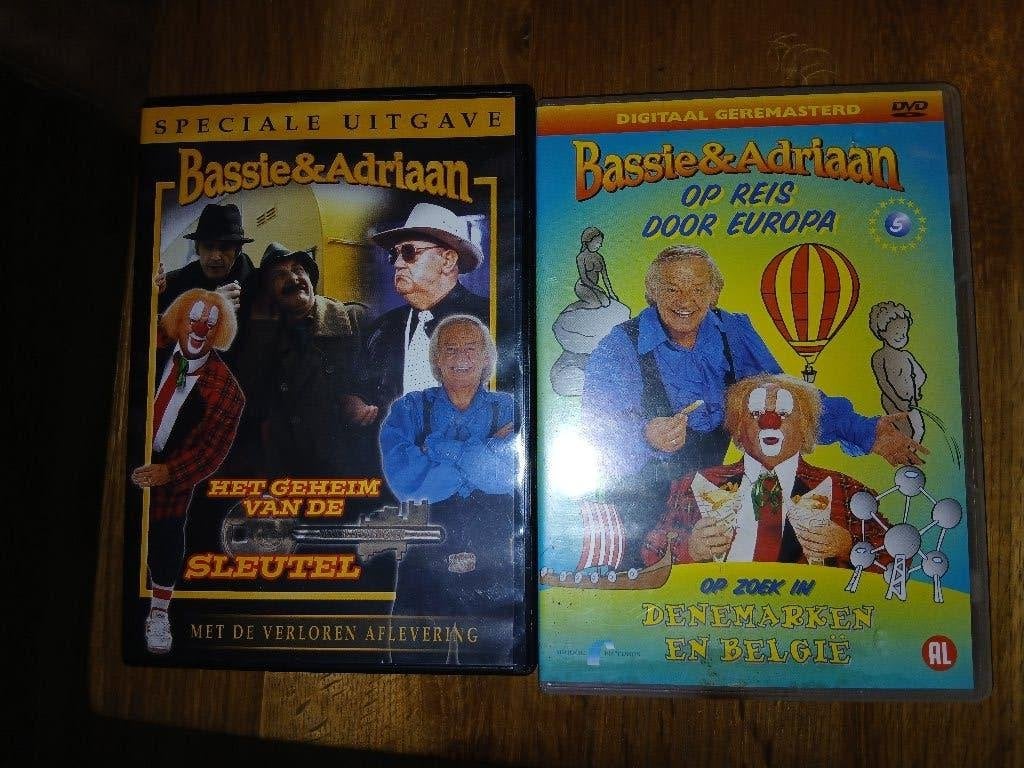 DVD's Bassie & Adriaan (2x), Alle leeftijden, Ophalen of Verzenden, Gebruikt