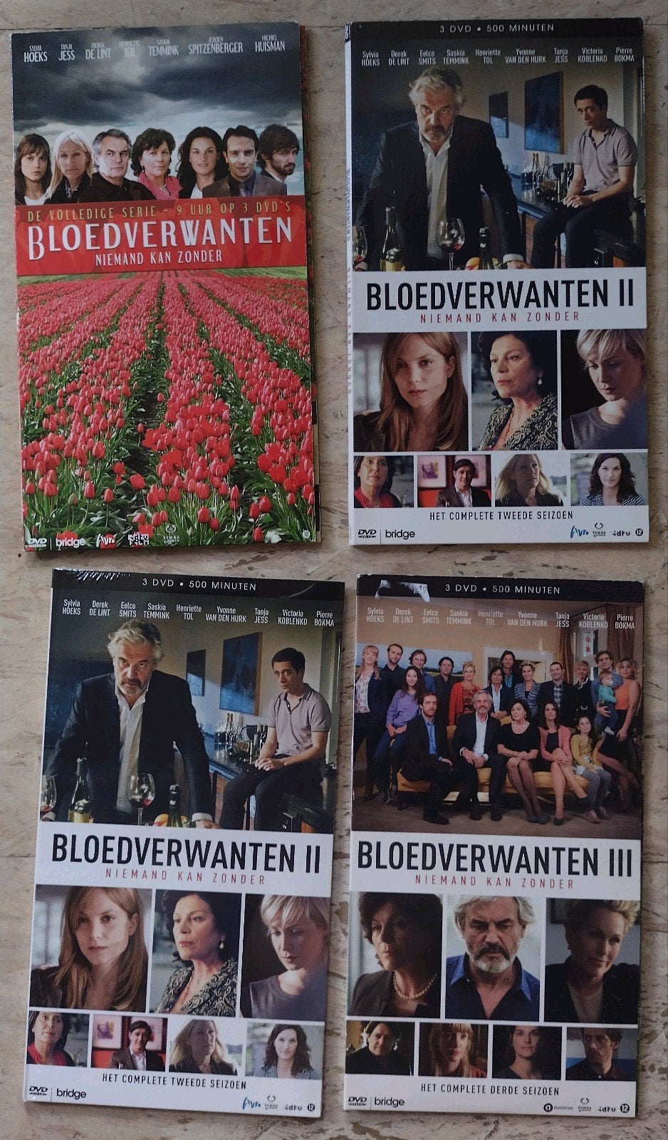 tv-serie op DVD Bloedverwanten seizoen 1, 2 en 3 Gehele reek, Alle leeftijden, Ophalen of Verzenden, Zo goed als nieuw
