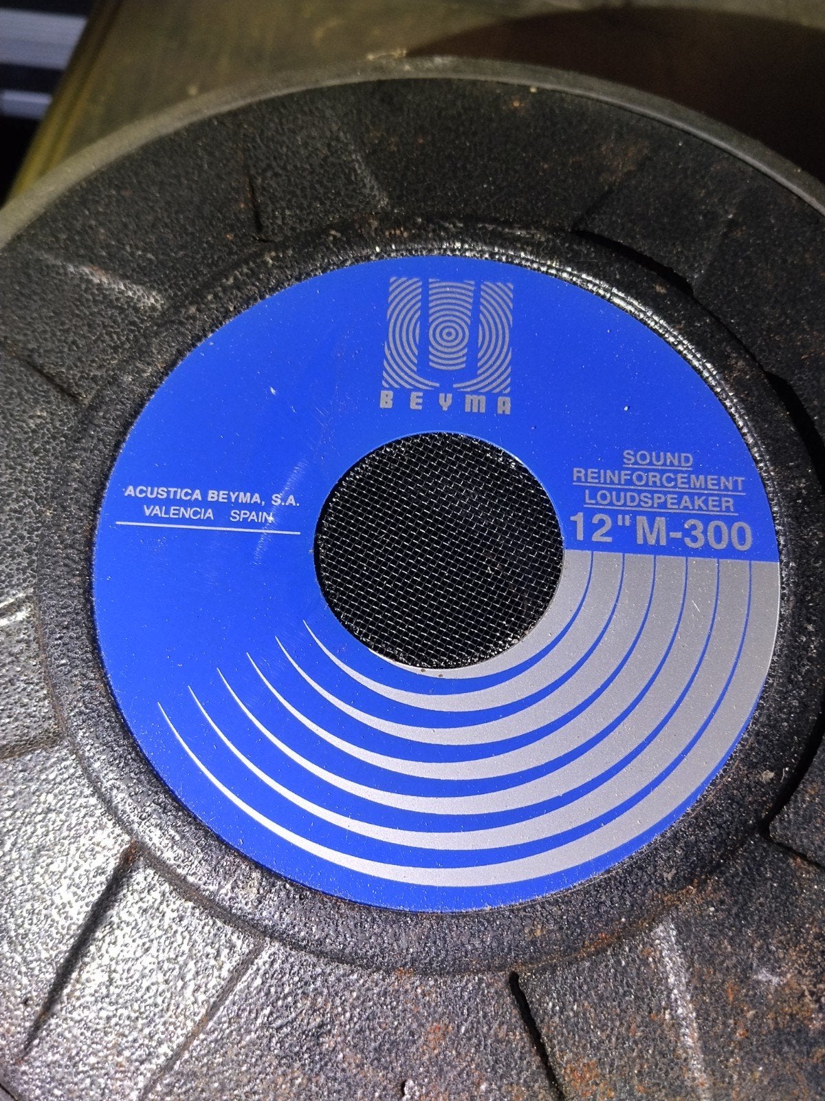 4x Beyma 12 inch m300  woofers, Ophalen of Verzenden, Gebruikt, Overige typen, Overige merken