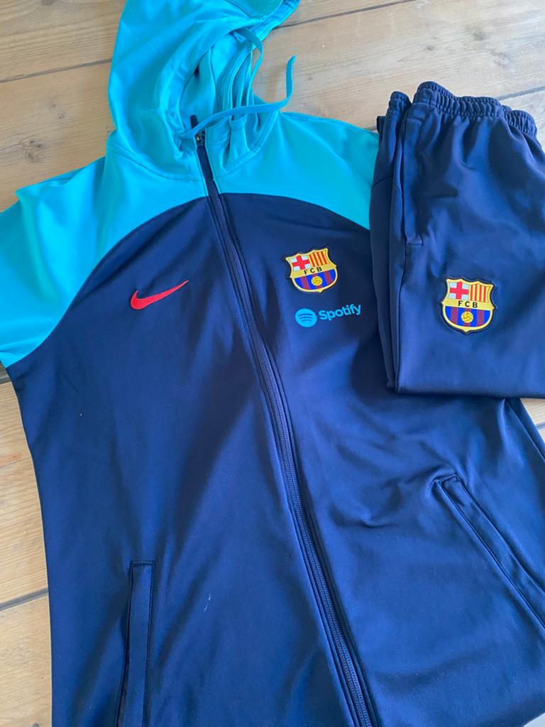 Trainingspak FC Barcelona, Ophalen, Blauw, Zo goed als nieuw, Voetbal