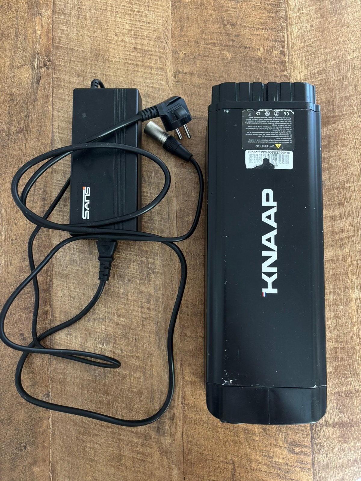 Knaap RTD accu incl oplader, Zo goed als nieuw