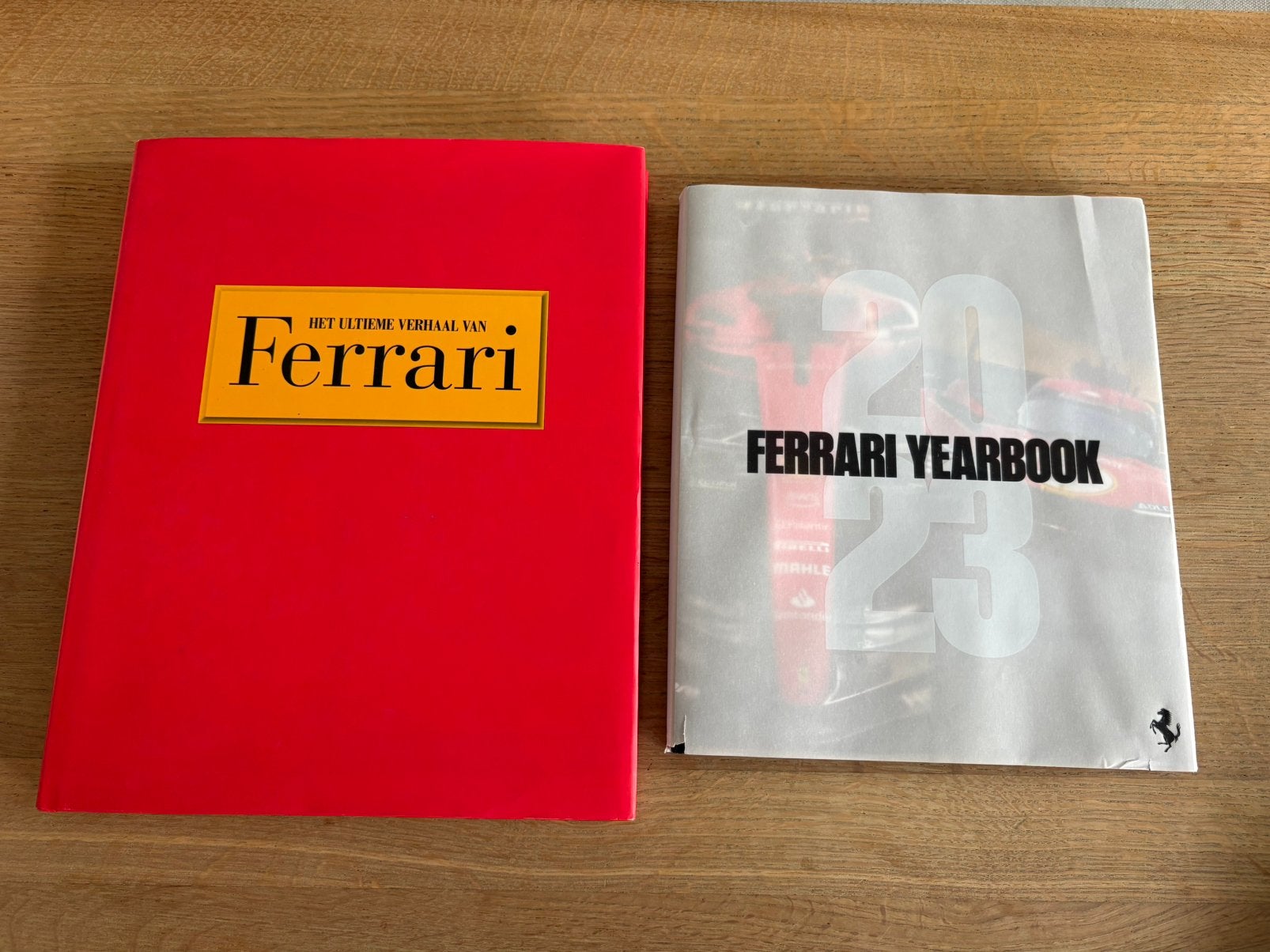 2 prachtige Ferrari boeken vintage en 2023, Ophalen of Verzenden, Zo goed als nieuw, Formule 1