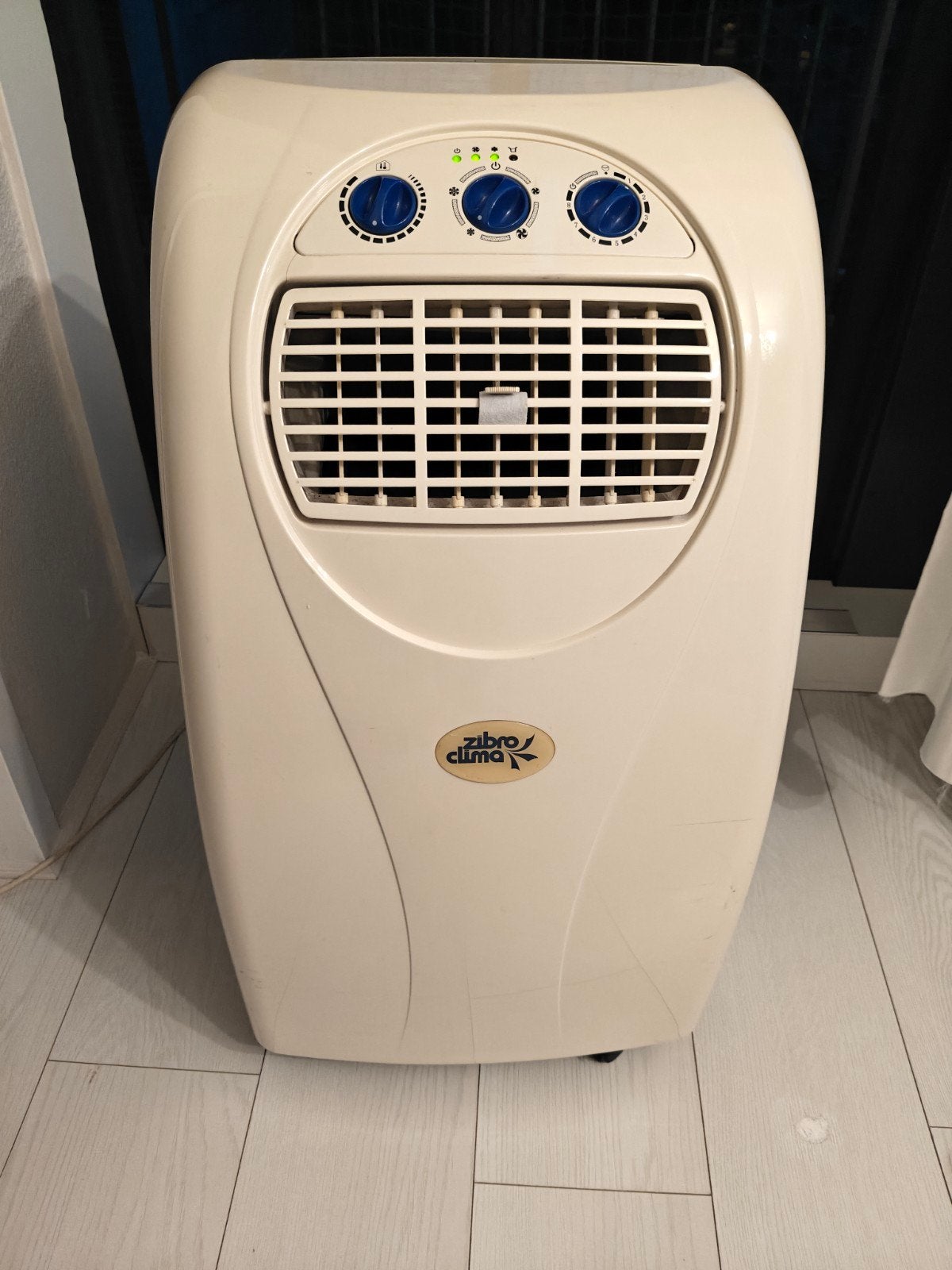 Zibro Clima Mobiele Airco12000BTU  P110 - Koelen en Ontvocht, Ophalen, Gebruikt, Minder dan 60 m³, 3 snelheden of meer