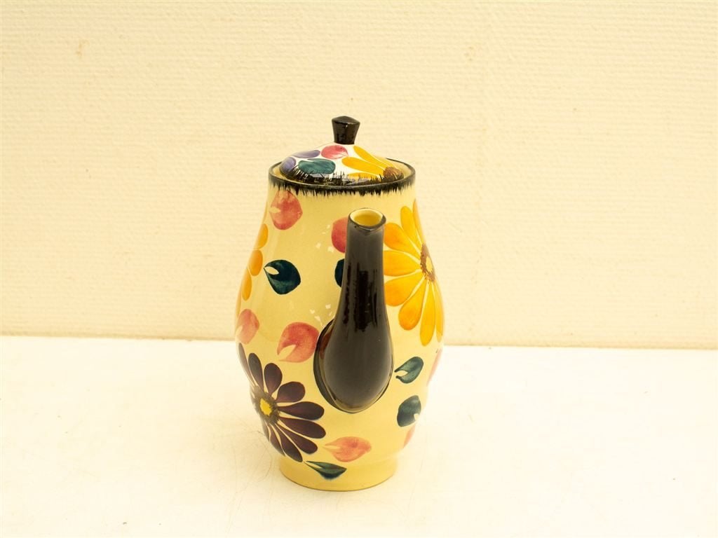 Boch porseleinen theepot 32402, Gebruikt, Ophalen of Verzenden, Bord(en), Overige stijlen