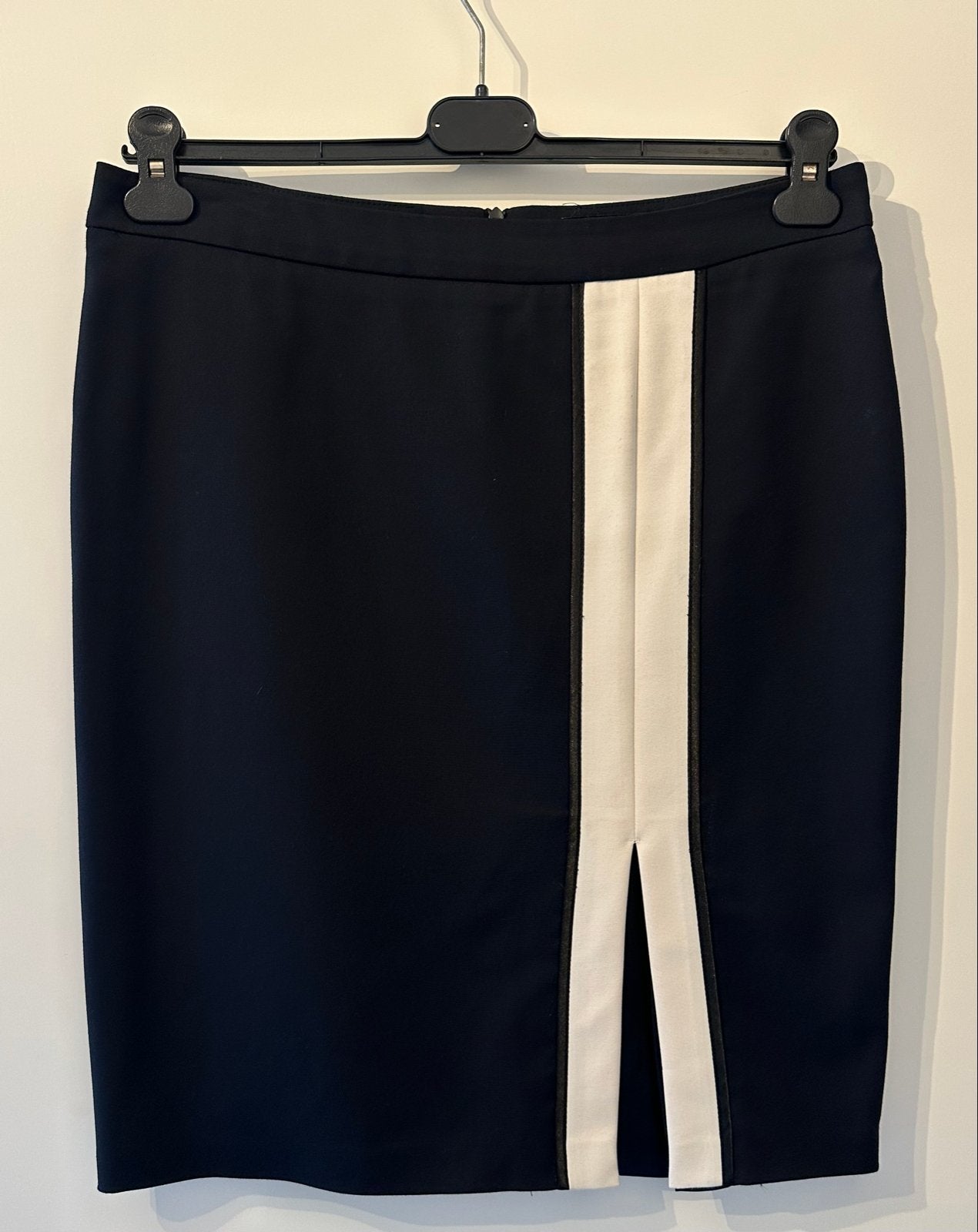 Summum Woman - rok zwart met crème detail | Maat 40, Maat 38/40 (M), Zwart, Ophalen of Verzenden, Zo goed als nieuw