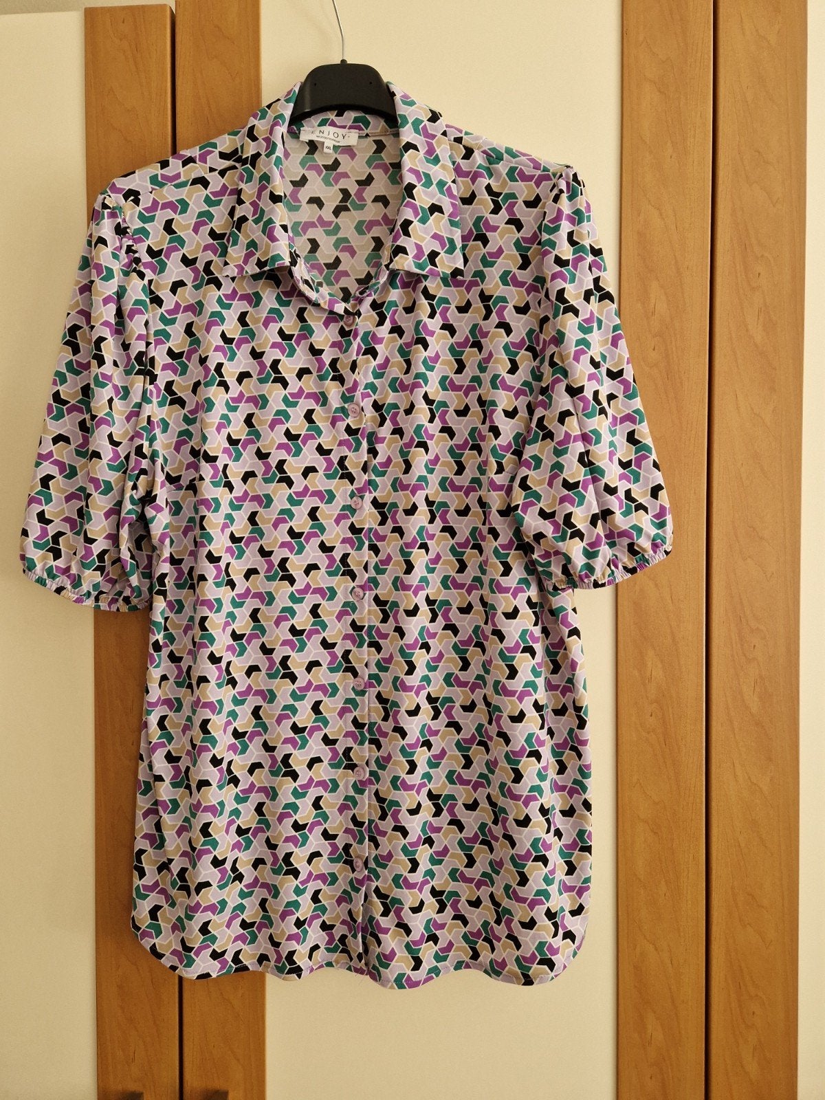 Blouse  / Shirt  Enjoy mt XXL, Enjoy, Ophalen of Verzenden, Zo goed als nieuw, Maat 46/48 (XL) of groter