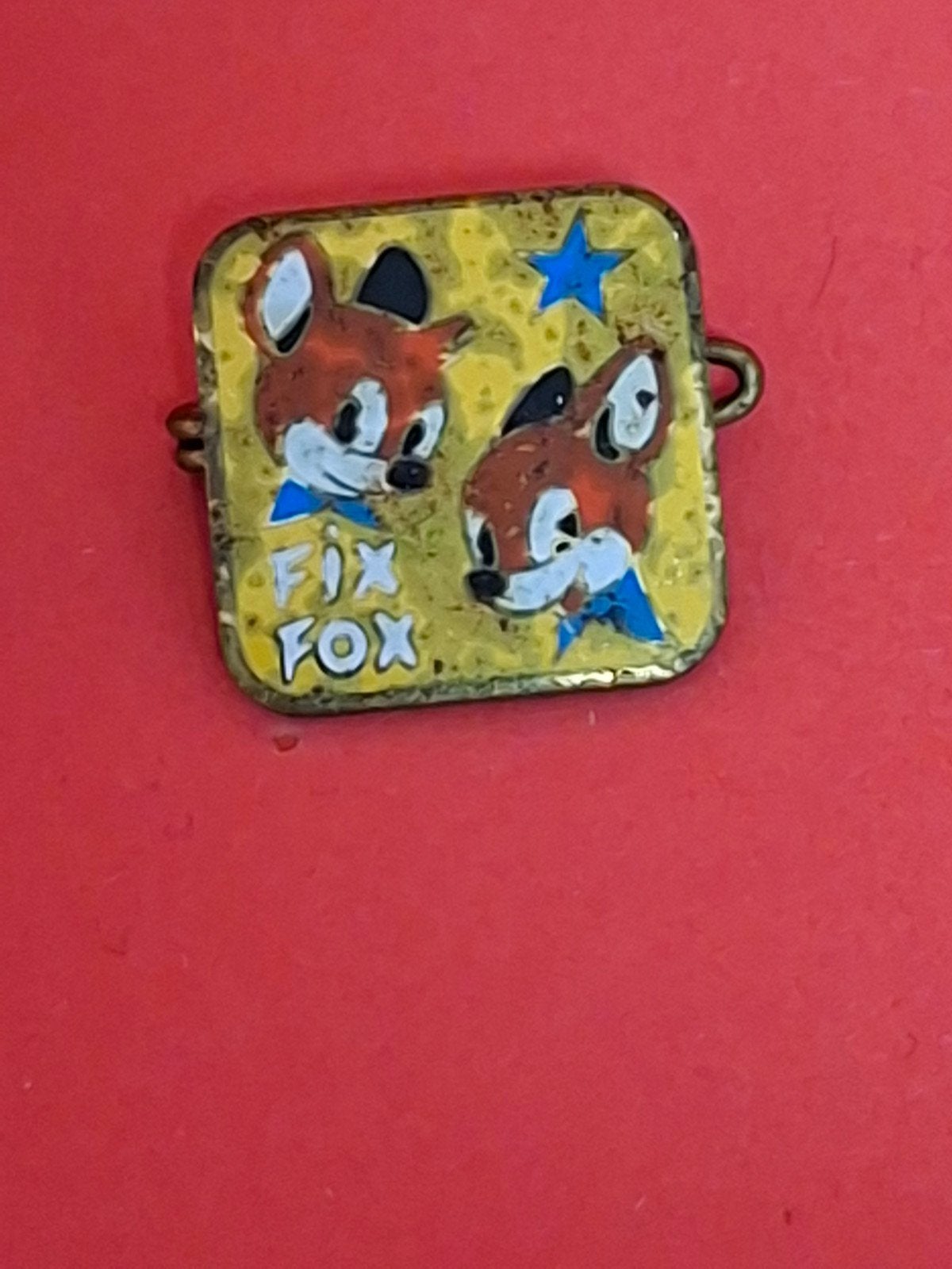 Speldje FIX. FOX, Verzamelen, Ophalen of Verzenden, Gebruikt, Overige onderwerpen