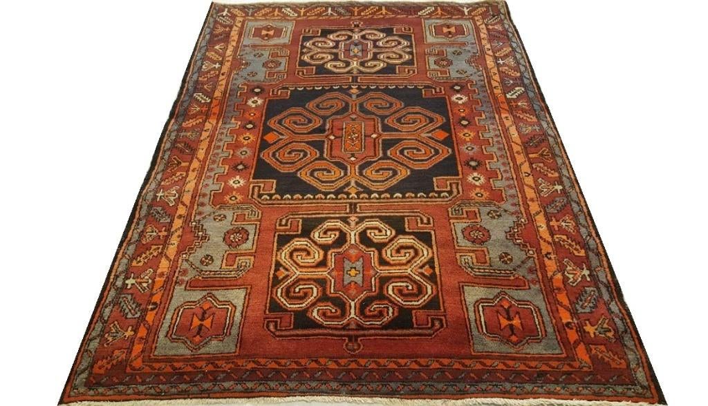 Perzisch tapijt Hamadan 202 x143/Kleed/Kelim/Oosterse/Loper