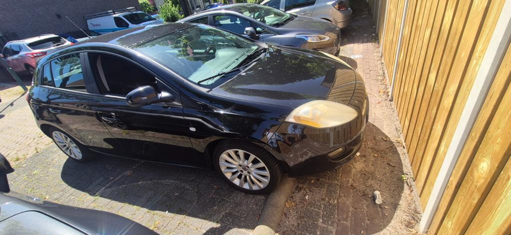 Fiat Bravo 1.4 16V 150 5DR 2009 Zwart, Auto's, Fiat, Bravo, ABS, Airbags, Airconditioning, Boordcomputer, Centrale vergrendeling