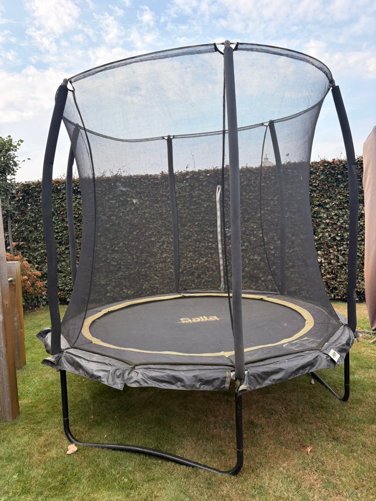 Salta trampoline rond 251 cm, Kinderen en Baby's, Speelgoed | Buiten | Trampolines, Ophalen, Gebruikt