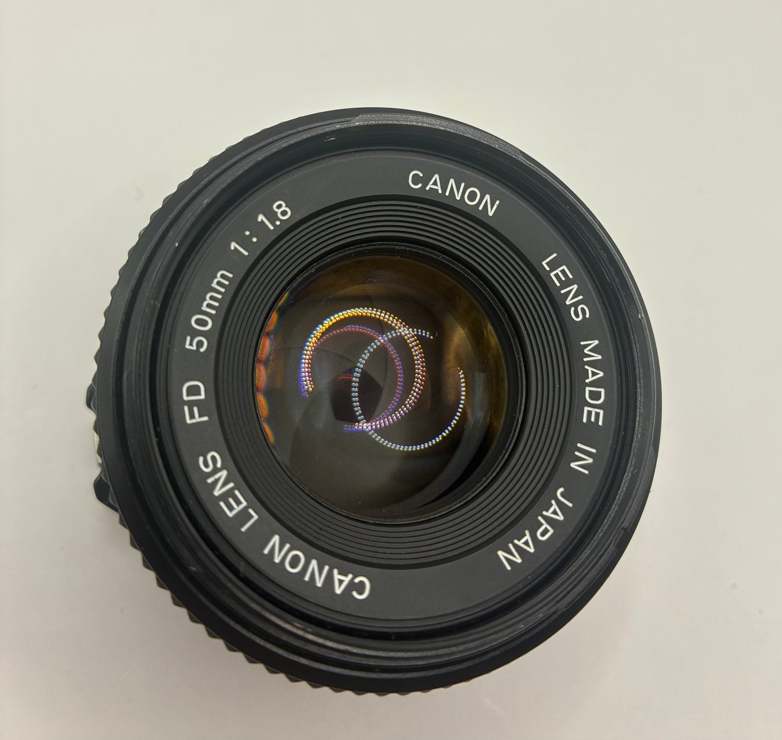 Canon FD 50mm 1:2, Ophalen of Verzenden, Zo goed als nieuw, Standaardlens