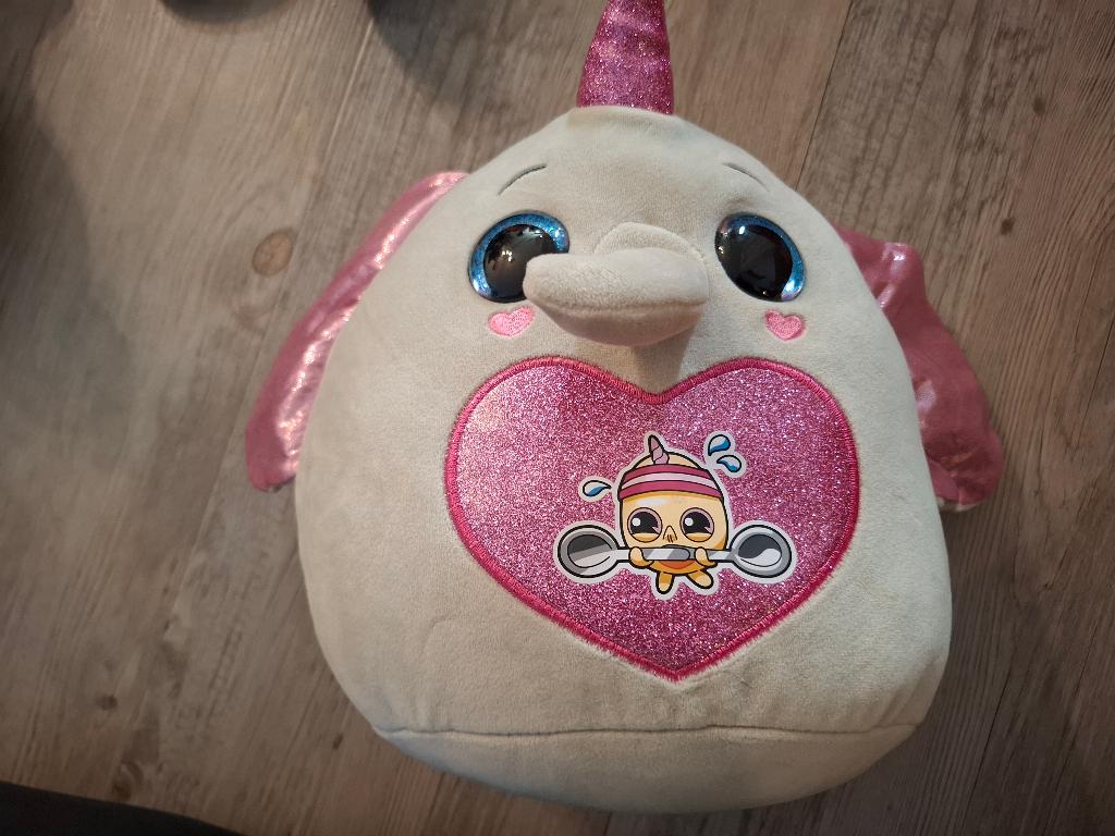 Knuffel - ZURU Rainbocorns Eggzania Surprise Mania Peanuts, Ophalen of Verzenden, Gebruikt, Overige typen