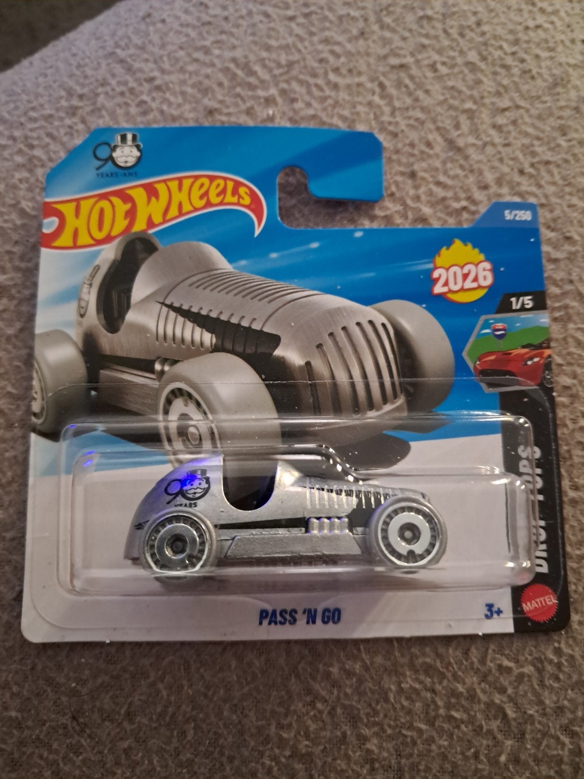 Hot Wheels Pass 'N Go Monopoly nieuw in verpakking, Ophalen of Verzenden, Nieuw, Auto