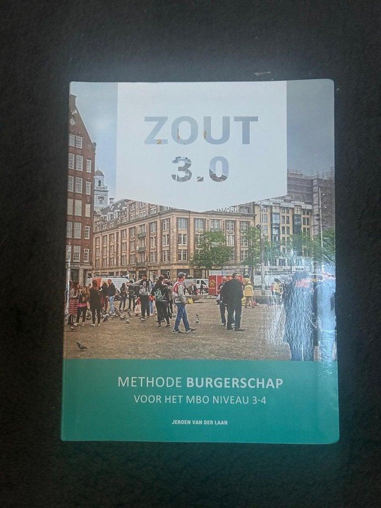 ZOUT 3.0 Burgerschap MBO niveau 3-4 | 9789082071658, Ophalen of Verzenden, Alpha, Zo goed als nieuw, MBO