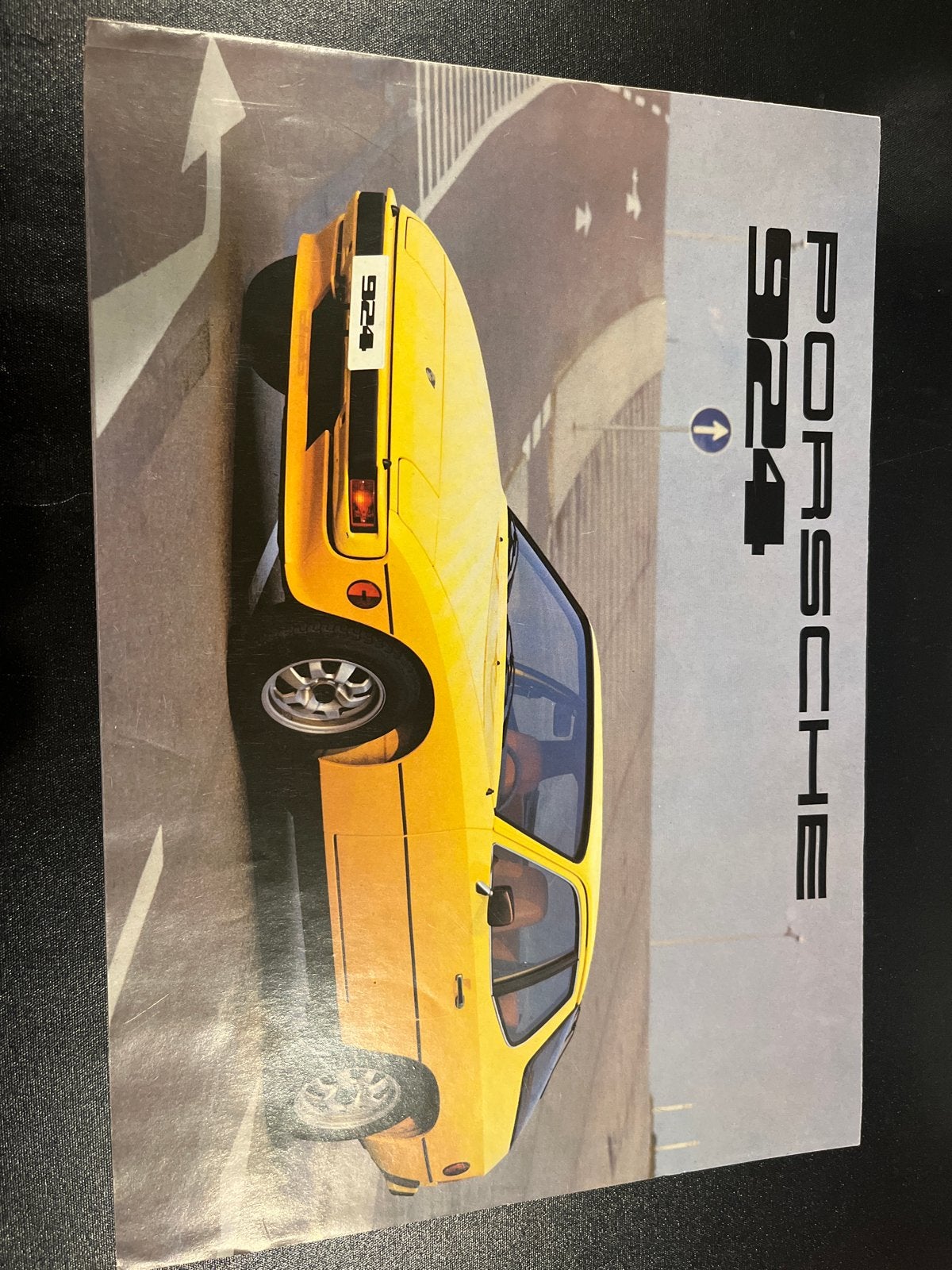Porsche 924 Brochure 1976 USA - Zeldzaam verzamelobject, Ophalen of Verzenden, Gelezen, Porsche