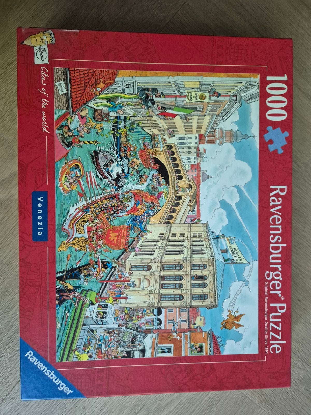Ravensburger Legpuzzel 1000 stukjes - Venezia, Ophalen of Verzenden, 500 t/m 1500 stukjes, Zo goed als nieuw, Legpuzzel