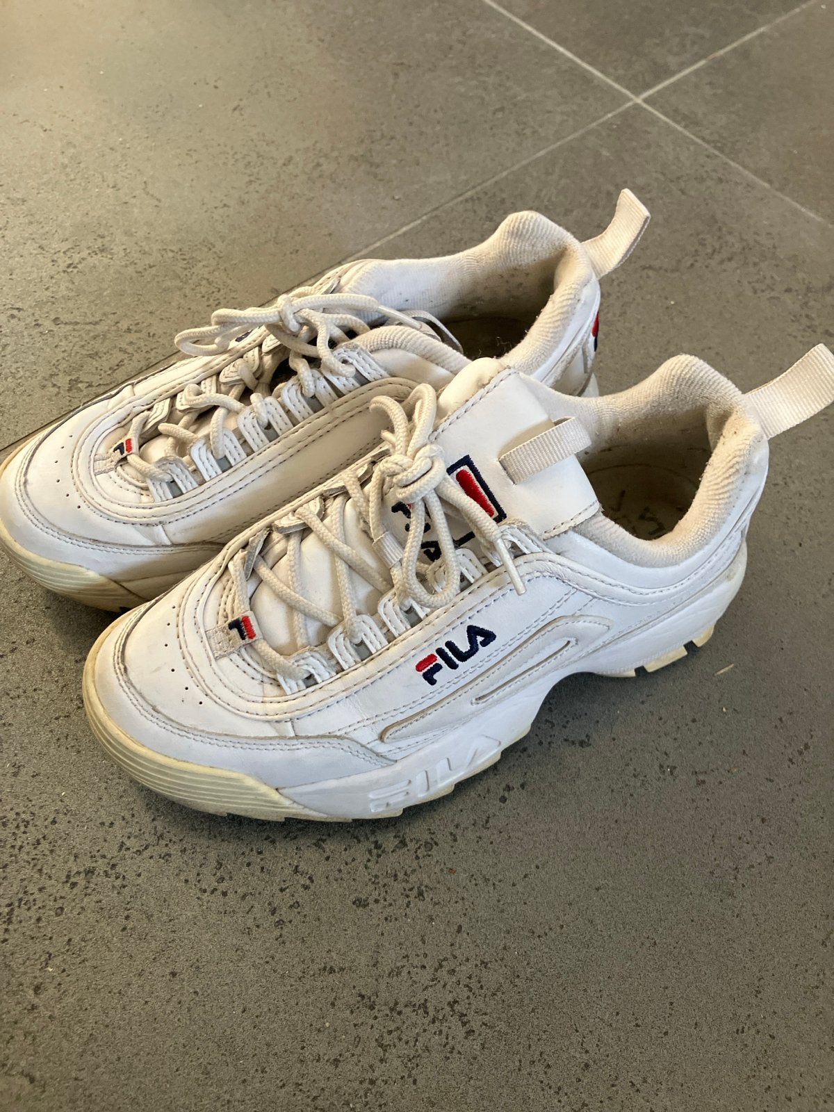 Fila Disruptor Sneakers - Wit maat 38, Ophalen, Gedragen, Wit, Sneakers of Gympen