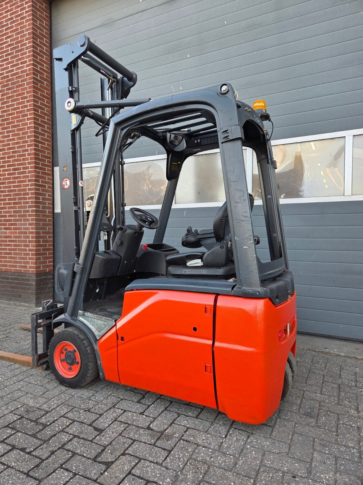Heftruck Linde E14 Duplex Sideshift Freelift 2100 uur!, Linde, Heftruck, Ophalen of Verzenden, 1000 tot 2000 kg