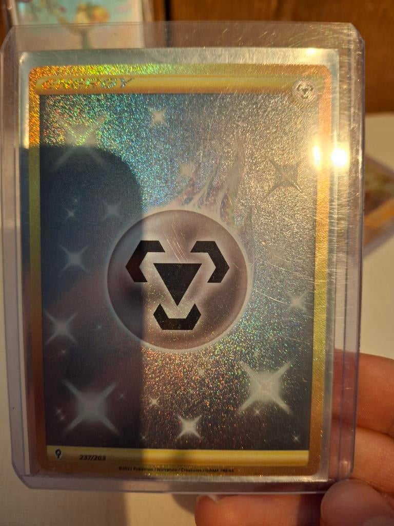 Metal Energy 237/203 Full Art Pokémon Kaart, Ophalen of Verzenden, Zo goed als nieuw, Losse kaart, Foil