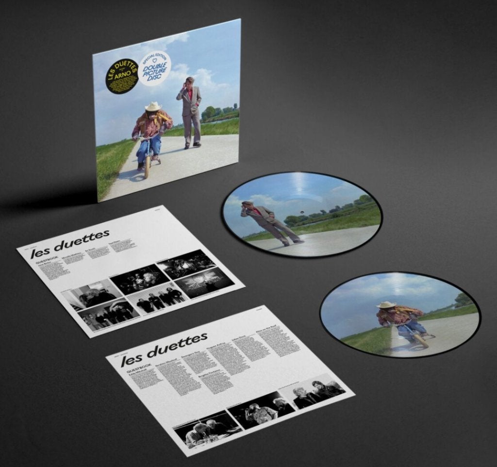 Vinyl 2LP Arno Hintjens Les Duettes PICTURE DISC NIEUW, Pop, Ophalen of Verzenden, 12 inch, Picture disc