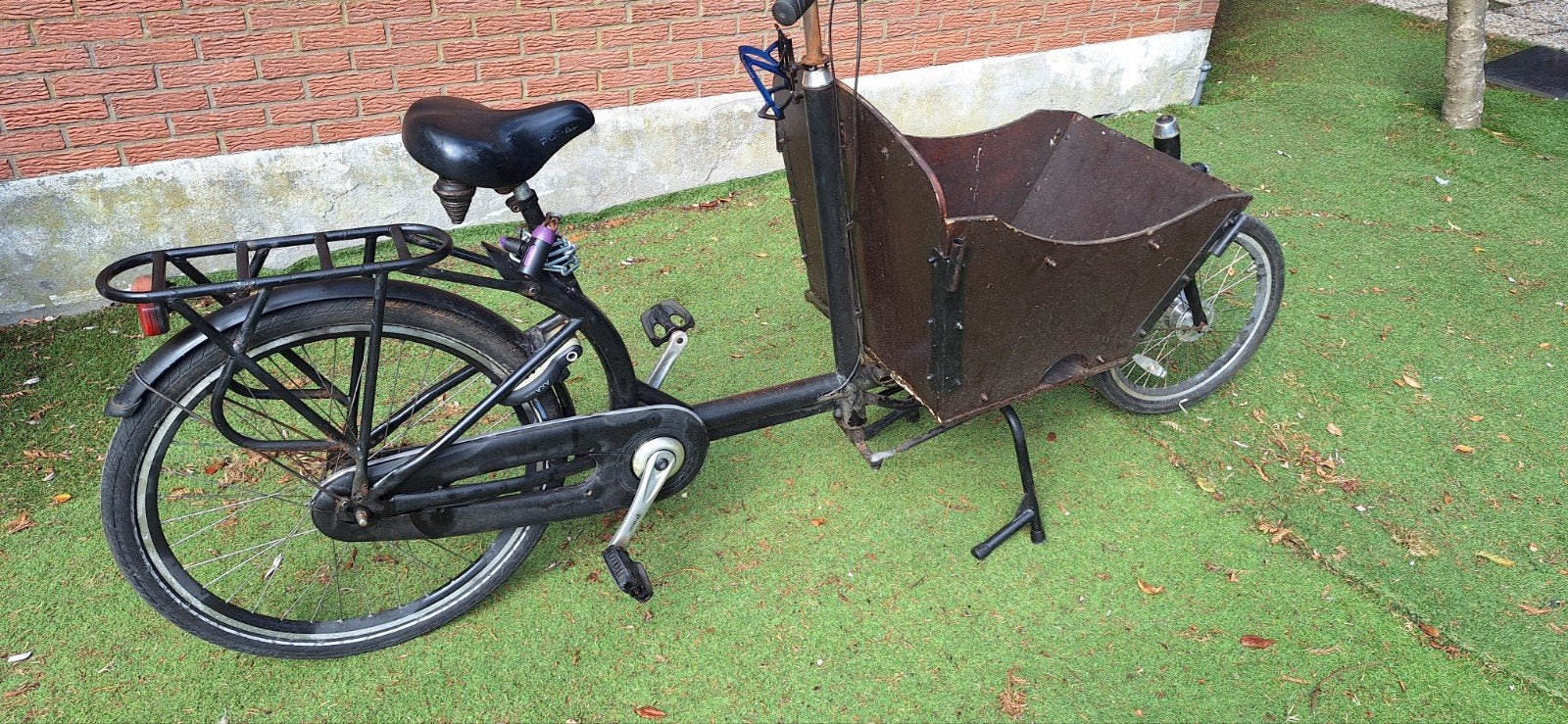 Bakfiets in goede staat met 7 versnellingen en trommelrem, Ophalen of Verzenden, Gebruikt, Terugtraprem